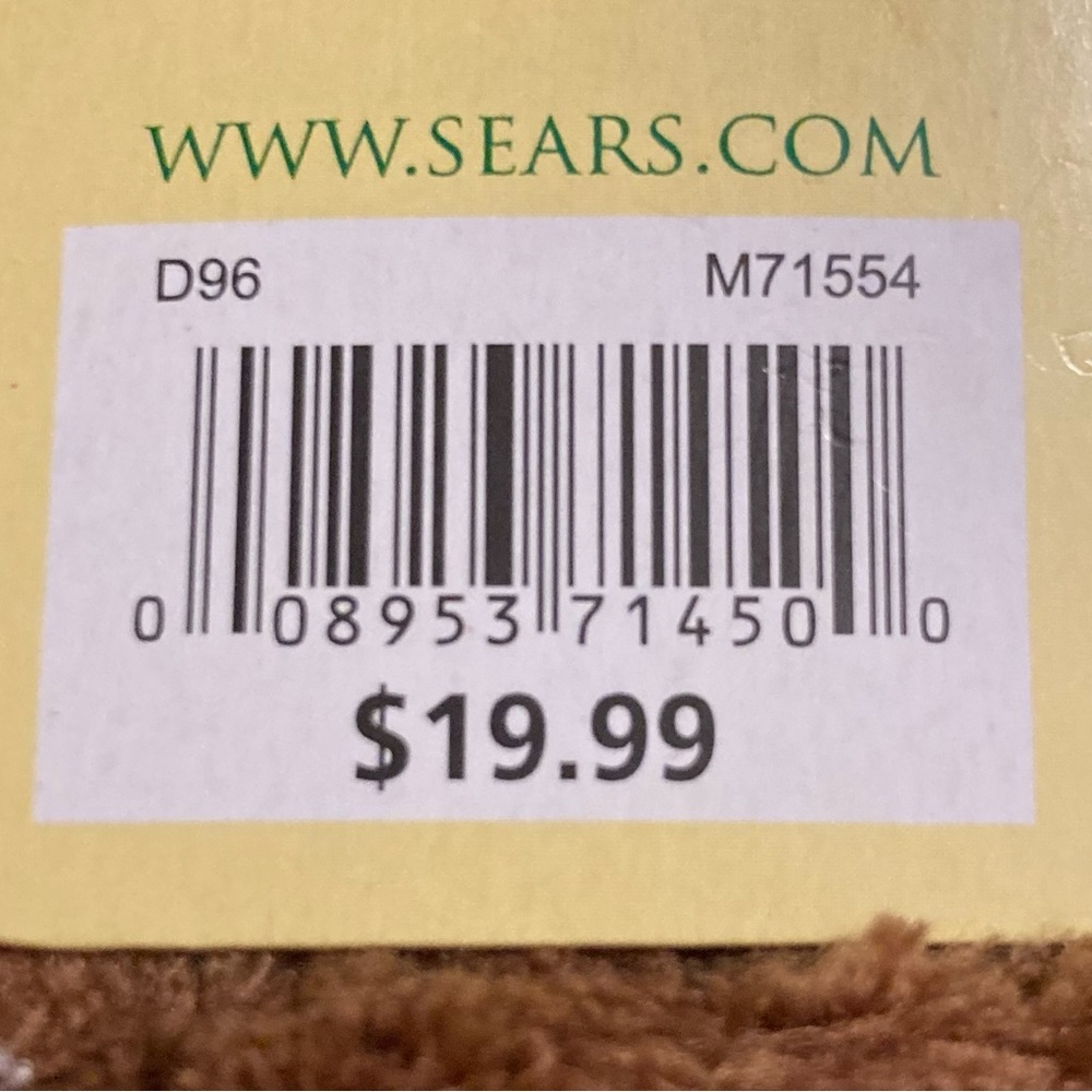 NWT Vintage Sears Ultrasoft Fleece Throw - Picture 5 of 6
